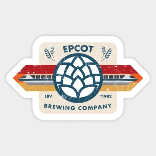 Epcot Brewing Co. v3 Sticker